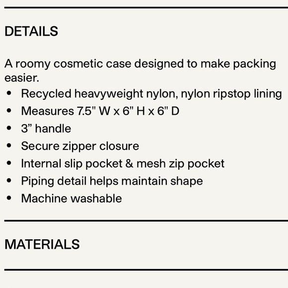 BAGGU Hello Kitty Purple Large Cosmetic Case - Picture 3 of 3